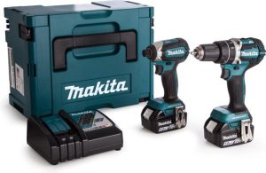 MAKITA Combiset DLX2180TJ - 18 V - Voor Schroeven