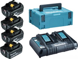 Makita 198091-4 18V Li-Ion accu starterset (4x 6