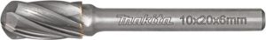 Makita B-52766 Hardmetalen stiftfrees - 20 x 6 x 10mm - Aluminium / Non-ferro metalen