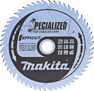 Makita B-62985 Zaagblad Efficut 165x20x1