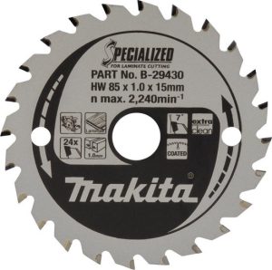 Makita Cirkelzaagblad Laminaat Specialized 85x15x1