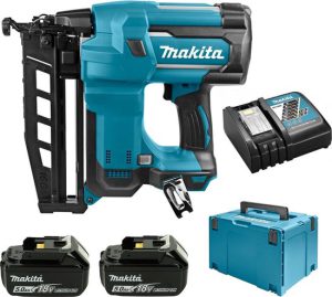 Makita DBN600RTJ 18V Li-Ion accu brad tacker set (2x 5