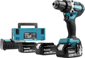 Makita DDF484RTJ boor/schroefmachine - 18V - inclusief 3 accu's 5