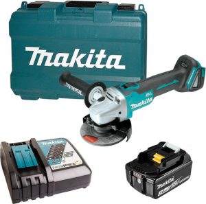 Makita DGA504RFJ accu haakseslijpmachine 1x 18V 3.0Ah accu