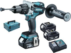 Makita - DHP481RT3J - 18V - accu - klopboor- en schroefmachine - set - 3x 5.0Ah- in Mbox