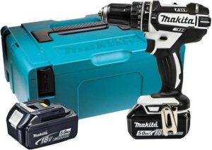 Makita DHP482RTWJ (Klop)boor- & Schroefmachine - incl. 2 x 5.0AH Accu's - 18 V