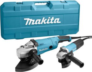 Makita DK0053G Haakse slijper set (GA9020 & 9558HN) in koffer - 2200W / 840W - 230mm / 125mm