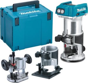 Makita DRT50ZJX2 18V Li-Ion accu boven-/kantenfrees body in Mbox