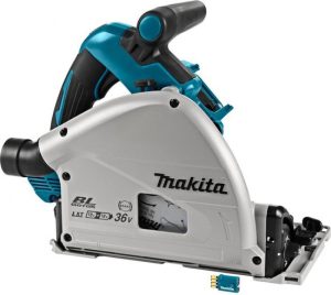 Makita DSP601ZJU 36V (2x 18V) Li-Ion accu invalcirkelzaag body in Mbox (AWS) - 160 x 20 x 56mm