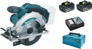 Makita DSS610RFJ 18V Li-Ion Accu cirkelzaag set (2x 3.0Ah accu) in Mbox - 165mm