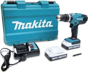 Makita HP457DWE Boor-/schroefmachine - 18V - Inclusief 2 Accu's en Lader