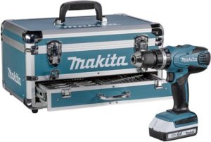 Makita HP457DWEX4 - Bit&borenset klopboor/schroefmachine + koffer