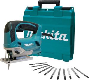 Makita JV0600X1 230V Decoupeerzaag in koffer incl. zaagbladenset - 650W - D-greep