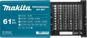 Makita P-70144 Schroefbitset 61-dlg